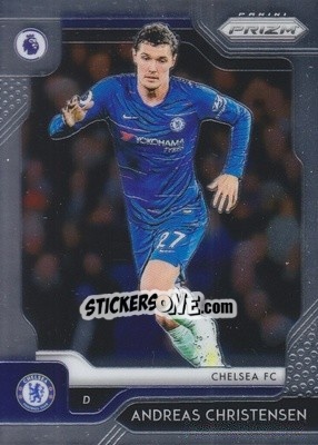 Sticker Andreas Christensen - English Premier League 2019-2020. Prizm. Breakaway version n. 21 - Panini