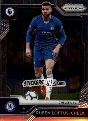 Sticker Ruben Loftus-Cheek - English Premier League 2019-2020. Prizm. Breakaway version n. 27 - Panini