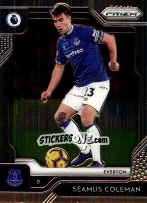 Sticker Seamus Coleman - English Premier League 2019-2020. Prizm. Breakaway version n. 35 - Panini