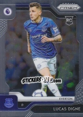 Sticker Lucas Digne - English Premier League 2019-2020. Prizm. Breakaway version n. 38 - Panini