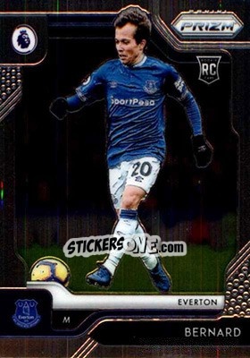 Figurina Bernard - English Premier League 2019-2020. Prizm. Breakaway version n. 43 - Panini