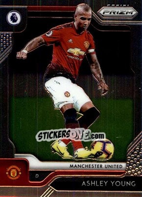 Cromo Ashley Young - English Premier League 2019-2020. Prizm. Breakaway version - Panini