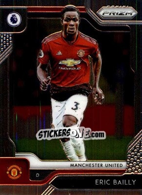 Sticker Eric Bailly - English Premier League 2019-2020. Prizm. Breakaway version - Panini