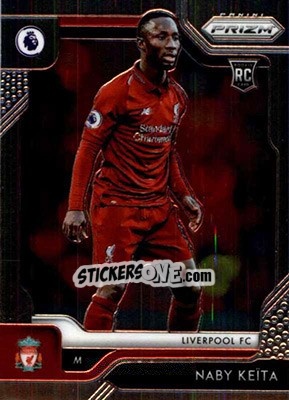 Sticker Naby Keita - English Premier League 2019-2020. Prizm. Breakaway version n. 93 - Panini