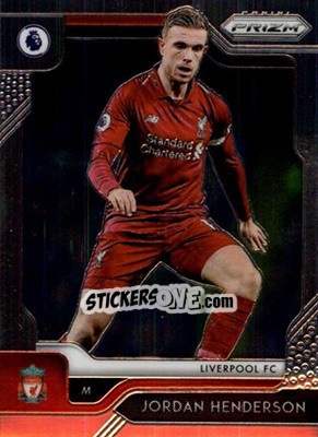 Sticker Jordan Henderson - English Premier League 2019-2020. Prizm. Breakaway version n. 97 - Panini