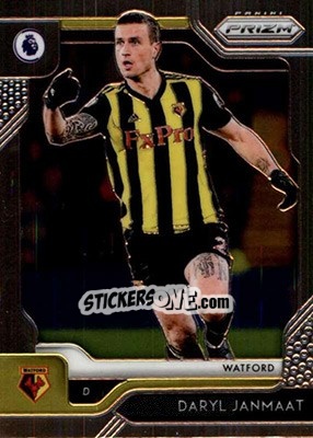 Sticker Daryl Janmaat - English Premier League 2019-2020. Prizm. Breakaway version n. 108 - Panini
