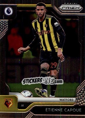 Sticker Etienne Capoue - English Premier League 2019-2020. Prizm. Breakaway version n. 109 - Panini