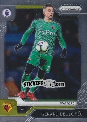 Sticker Gerard Deulofeu - English Premier League 2019-2020. Prizm. Breakaway version n. 113 - Panini