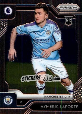 Cromo Aymeric Laporte - English Premier League 2019-2020. Prizm. Breakaway version - Panini