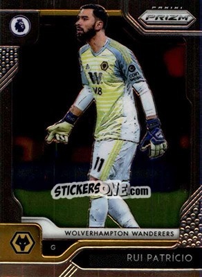Sticker Rui Patricio - English Premier League 2019-2020. Prizm. Breakaway version n. 168 - Panini