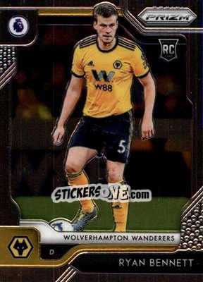 Sticker Ryan Bennett - English Premier League 2019-2020. Prizm. Breakaway version n. 171 - Panini