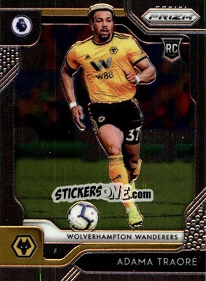 Sticker Adama Traore - English Premier League 2019-2020. Prizm. Breakaway version n. 179 - Panini