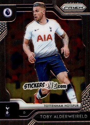 Sticker Toby Alderweireld - English Premier League 2019-2020. Prizm. Breakaway version n. 184 - Panini