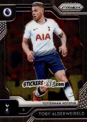 Figurina Toby Alderweireld - English Premier League 2019-2020. Prizm. Breakaway version - Panini