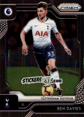 Sticker Ben Davies - English Premier League 2019-2020. Prizm. Breakaway version n. 189 - Panini