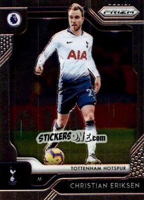 Sticker Christian Eriksen - English Premier League 2019-2020. Prizm. Breakaway version n. 193 - Panini