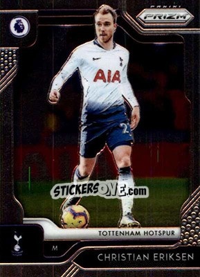 Figurina Christian Eriksen - English Premier League 2019-2020. Prizm. Breakaway version - Panini