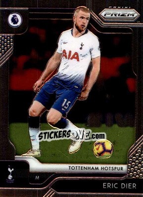 Sticker Eric Dier - English Premier League 2019-2020. Prizm. Breakaway version n. 195 - Panini