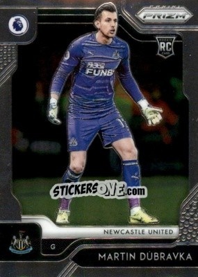 Sticker Martin Dubravka - English Premier League 2019-2020. Prizm. Breakaway version n. 201 - Panini