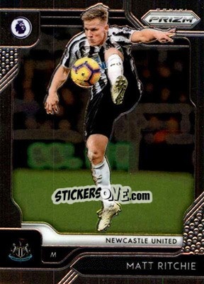 Sticker Matt Ritchie - English Premier League 2019-2020. Prizm. Breakaway version n. 208 - Panini