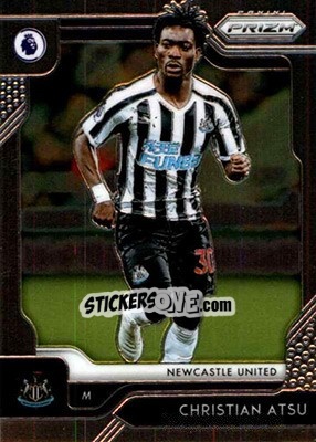 Sticker Christian Atsu - English Premier League 2019-2020. Prizm. Breakaway version n. 209 - Panini