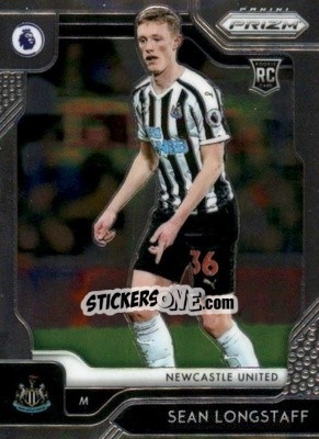 Sticker Sean Longstaff - English Premier League 2019-2020. Prizm. Breakaway version n. 210 - Panini