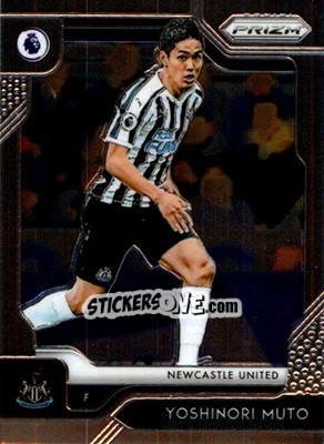 Sticker Yoshinori Muto - English Premier League 2019-2020. Prizm. Breakaway version n. 213 - Panini