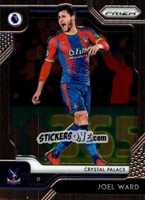 Sticker Joel Ward - English Premier League 2019-2020. Prizm. Breakaway version n. 215 - Panini