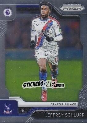 Sticker Jeffrey Schlupp - English Premier League 2019-2020. Prizm. Breakaway version n. 217 - Panini