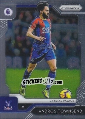 Sticker Andros Townsend - English Premier League 2019-2020. Prizm. Breakaway version n. 223 - Panini