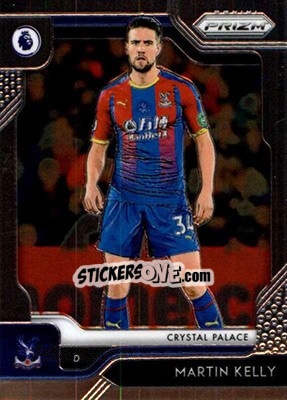 Sticker Martin Kelly - English Premier League 2019-2020. Prizm. Breakaway version - Panini