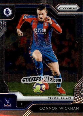 Sticker Connor Wickham - English Premier League 2019-2020. Prizm. Breakaway version n. 227 - Panini
