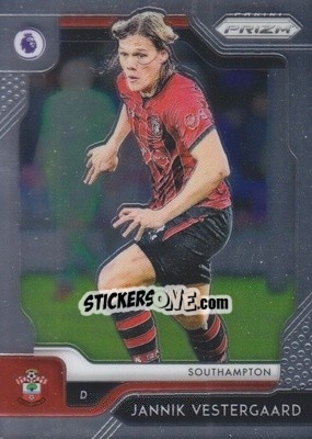 Sticker Jannik Vestergaard - English Premier League 2019-2020. Prizm. Breakaway version - Panini