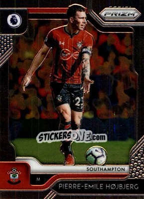 Sticker Pierre-Emile Hojbjerg - English Premier League 2019-2020. Prizm. Breakaway version n. 236 - Panini