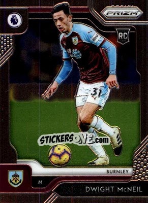 Sticker Dwight McNeil - English Premier League 2019-2020. Prizm. Breakaway version n. 250 - Panini
