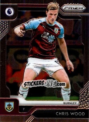 Sticker Chris Wood - English Premier League 2019-2020. Prizm. Breakaway version n. 251 - Panini