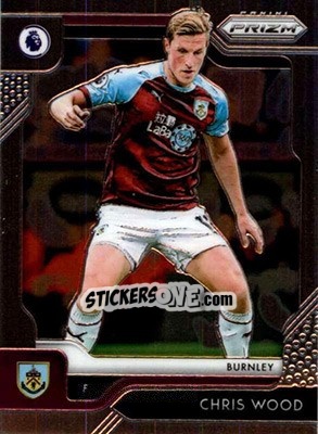 Sticker Chris Wood - English Premier League 2019-2020. Prizm. Breakaway version - Panini