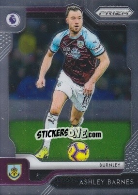Sticker Ashley Barnes - English Premier League 2019-2020. Prizm. Breakaway version n. 252 - Panini