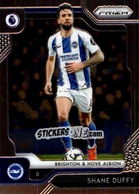 Sticker Shane Duffy - English Premier League 2019-2020. Prizm. Breakaway version n. 255 - Panini