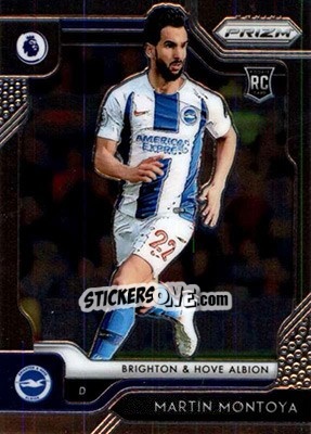 Sticker Martin Montoya - English Premier League 2019-2020. Prizm. Breakaway version n. 256 - Panini
