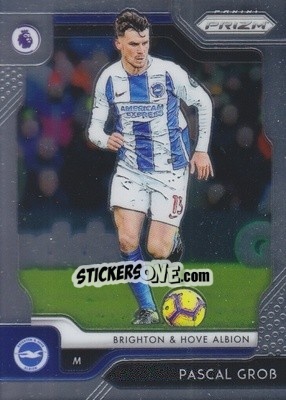 Sticker Pascal Gross - English Premier League 2019-2020. Prizm. Breakaway version n. 258 - Panini