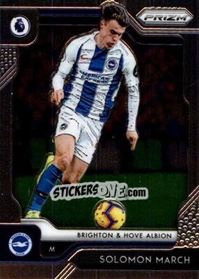 Sticker Solomon March - English Premier League 2019-2020. Prizm. Breakaway version n. 260 - Panini