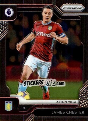 Cromo James Chester - English Premier League 2019-2020. Prizm. Breakaway version n. 266 - Panini
