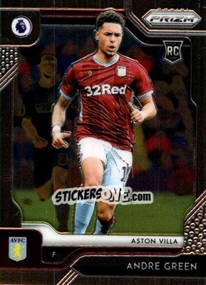 Cromo Andre Green - English Premier League 2019-2020. Prizm. Breakaway version n. 267 - Panini