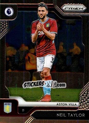 Sticker Neil Taylor - English Premier League 2019-2020. Prizm. Breakaway version n. 268 - Panini