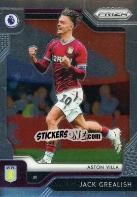 Sticker Jack Grealish - English Premier League 2019-2020. Prizm. Breakaway version n. 270 - Panini