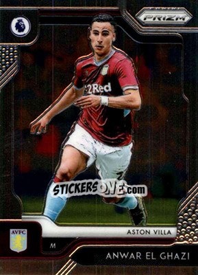 Cromo Anwar El Ghazi - English Premier League 2019-2020. Prizm. Breakaway version - Panini