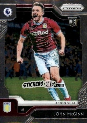 Sticker John McGinn - English Premier League 2019-2020. Prizm. Breakaway version n. 272 - Panini