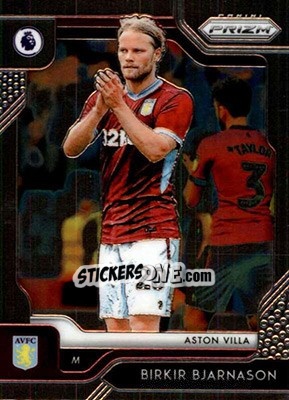 Sticker Birkir Bjarnason - English Premier League 2019-2020. Prizm. Breakaway version n. 275 - Panini