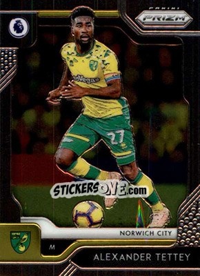 Sticker Alexander Tettey - English Premier League 2019-2020. Prizm. Breakaway version n. 286 - Panini